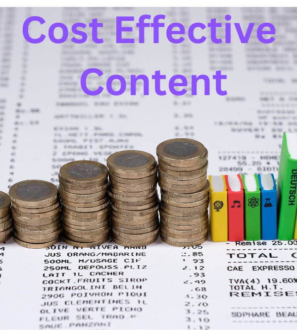 how to create cost effective content